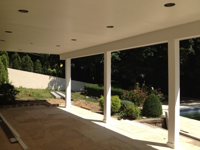 Under Deck Finishing Carpentry Fairfield County, CT.