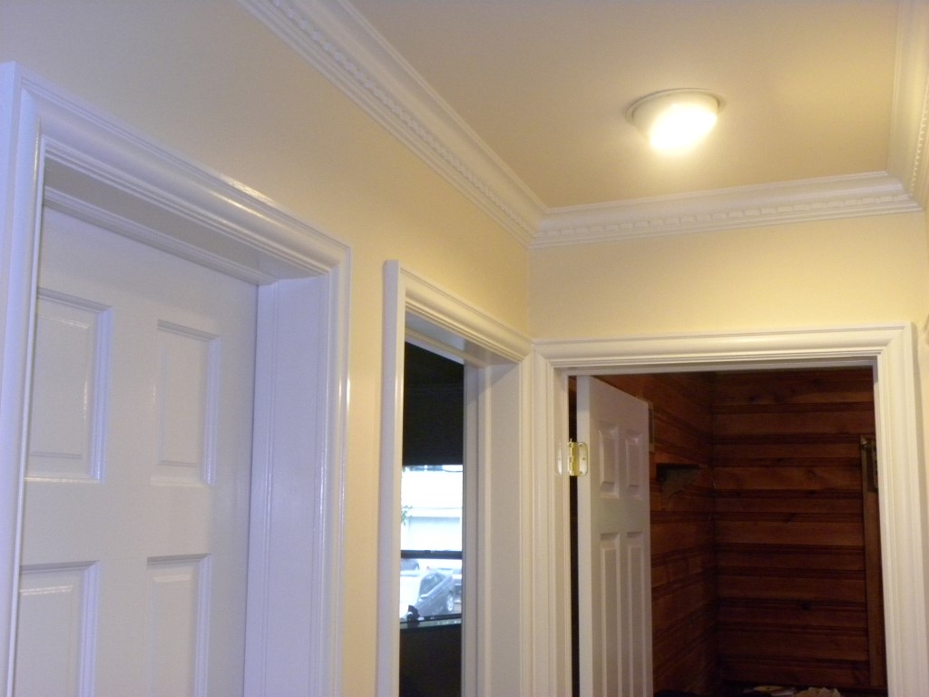 Finish Carpentry - Door Casings and Crown Molding