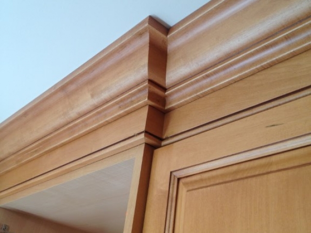 Crown Molding and Finishing Carpentry For Kitchens in Fairfield County CT.